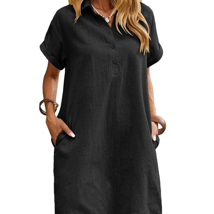 MAREN™ – Relaxed Short Sleeve Summer Dress