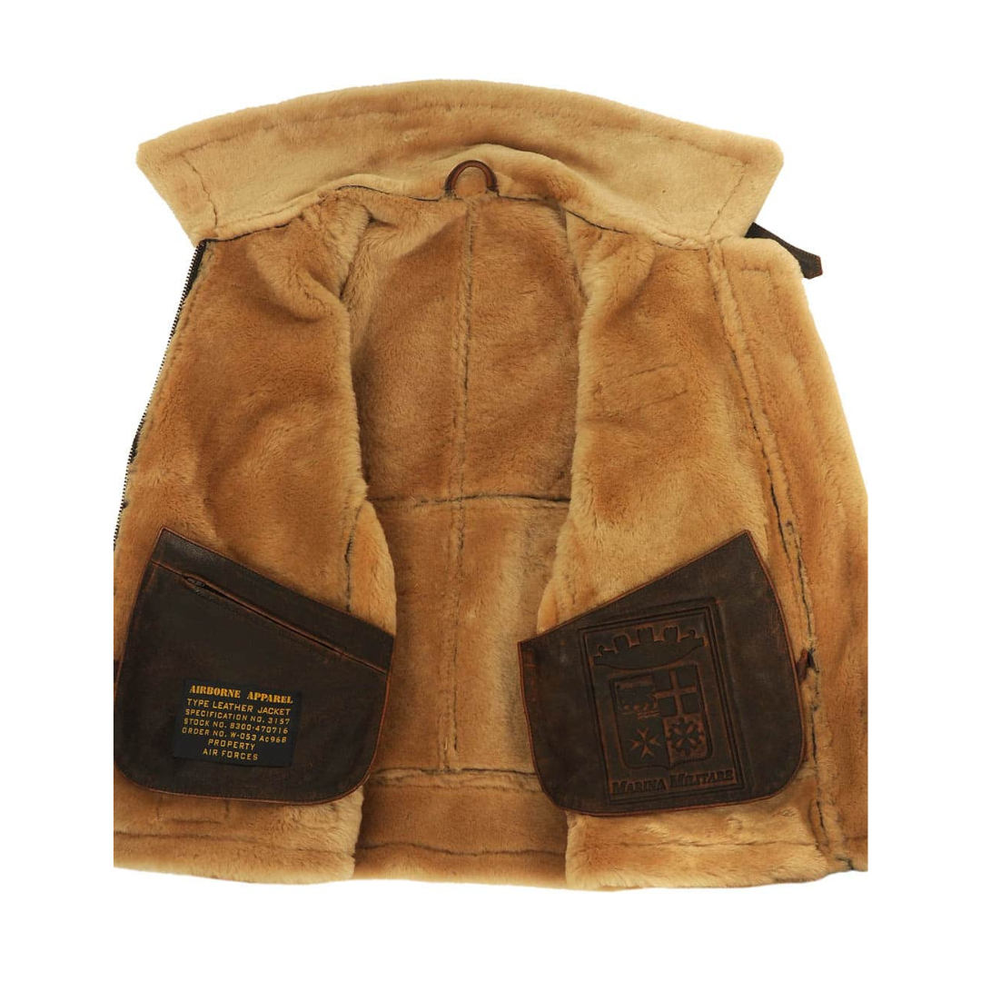 Andre | Classic Shearling Pilot Jacket