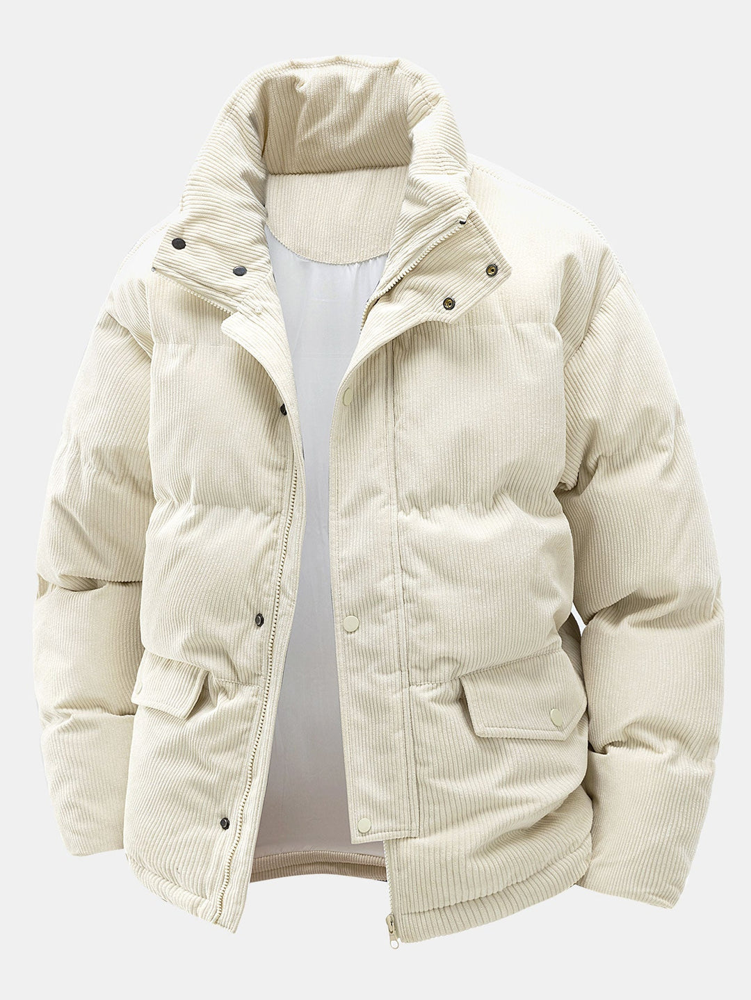 Berry | Corduroy Puffer Jacket