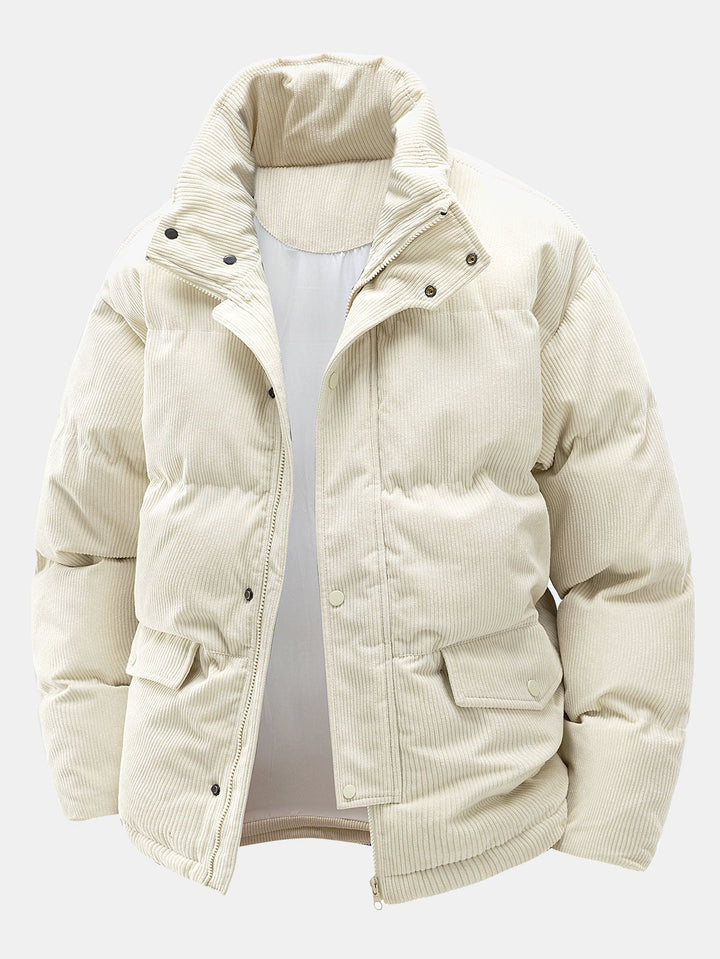 Berry | Corduroy Puffer Jacket