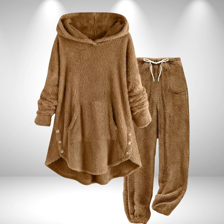 Cressy| Ultra-Plush Tunic Lounge Set – Winter Warmth Edition