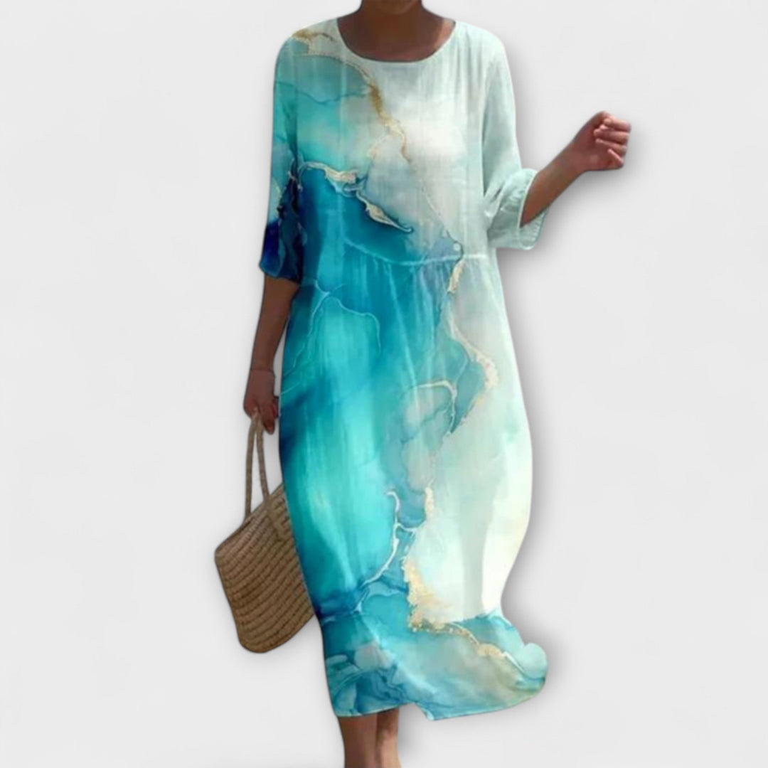 Marlene | Elegant Floral Maxi Dress