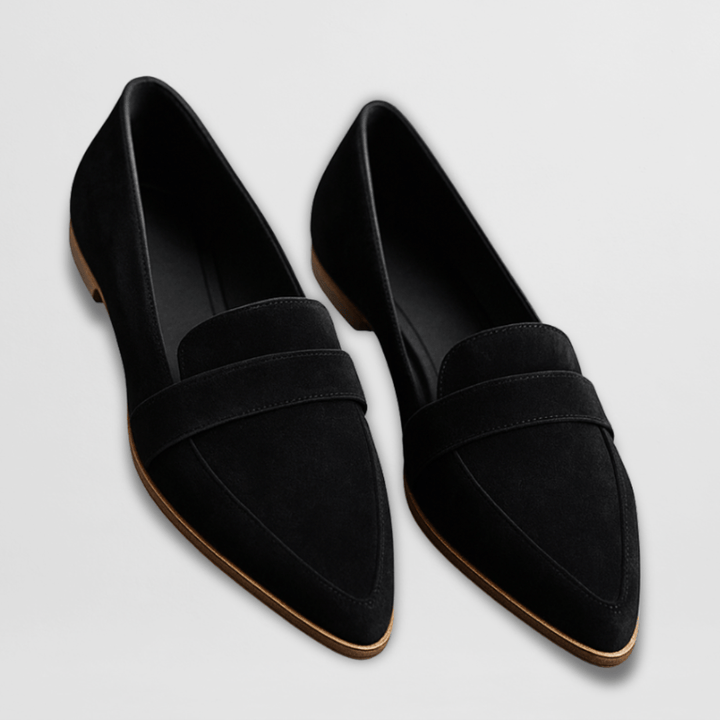 Magdalena | Women's Spring Pointed Suede Loafers