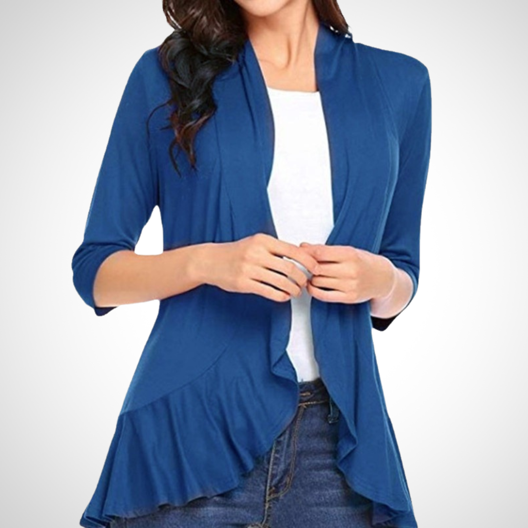 MIRIKIT™ – Casual Summer Open Front Cover-Up Cardigan