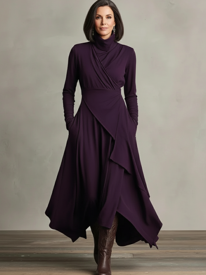 Charlotte™ | Asymmetrical Maxi Dress