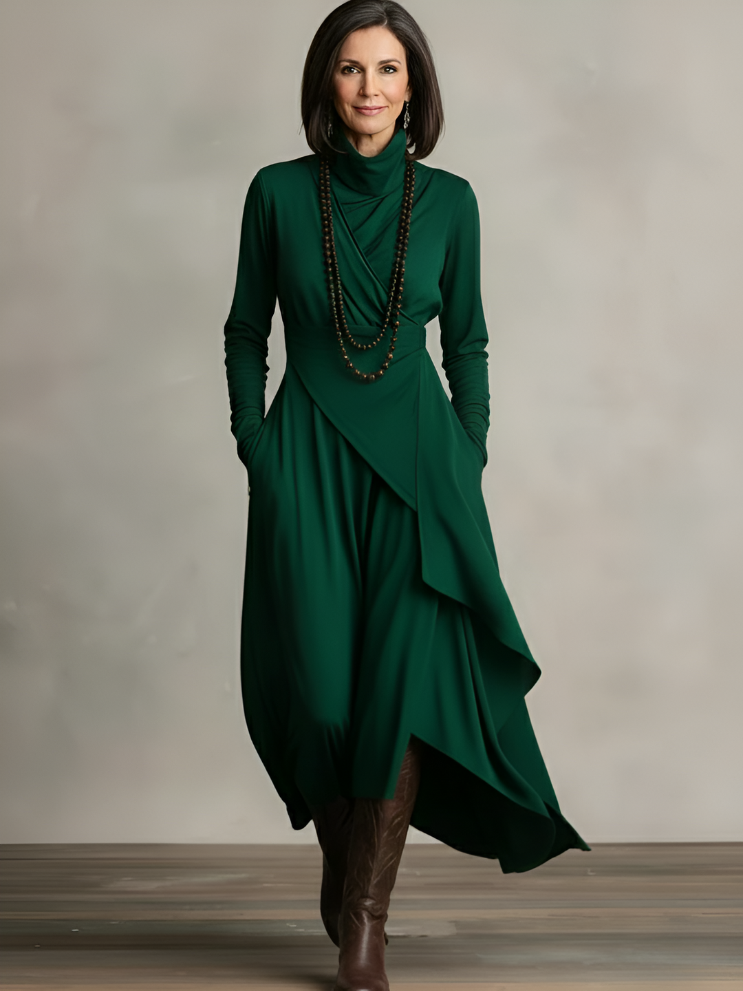 Charlotte™ | Asymmetrical Maxi Dress