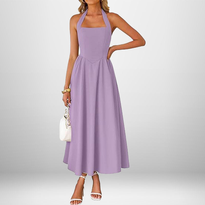 Rosemary | Halter Neck Sleeveless dress