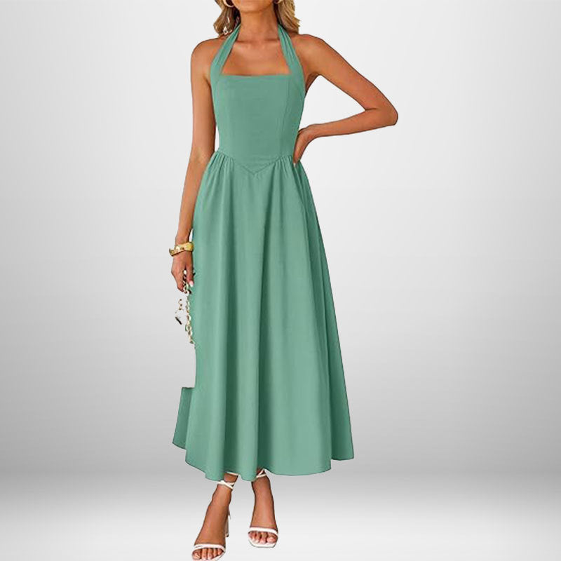 Rosemary | Halter Neck Sleeveless dress