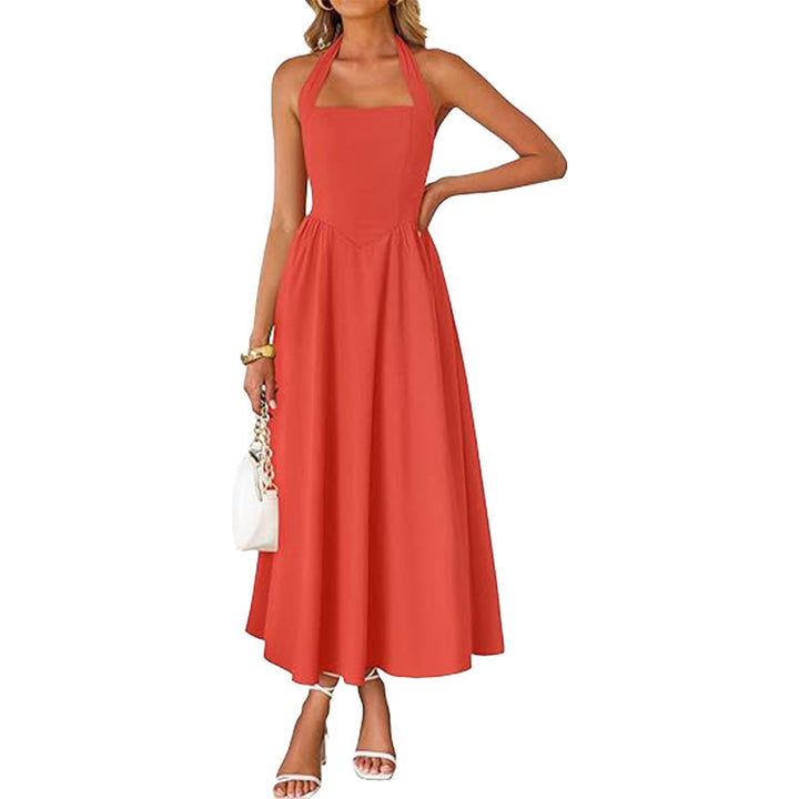 Rosemary | Halter Neck Sleeveless dress