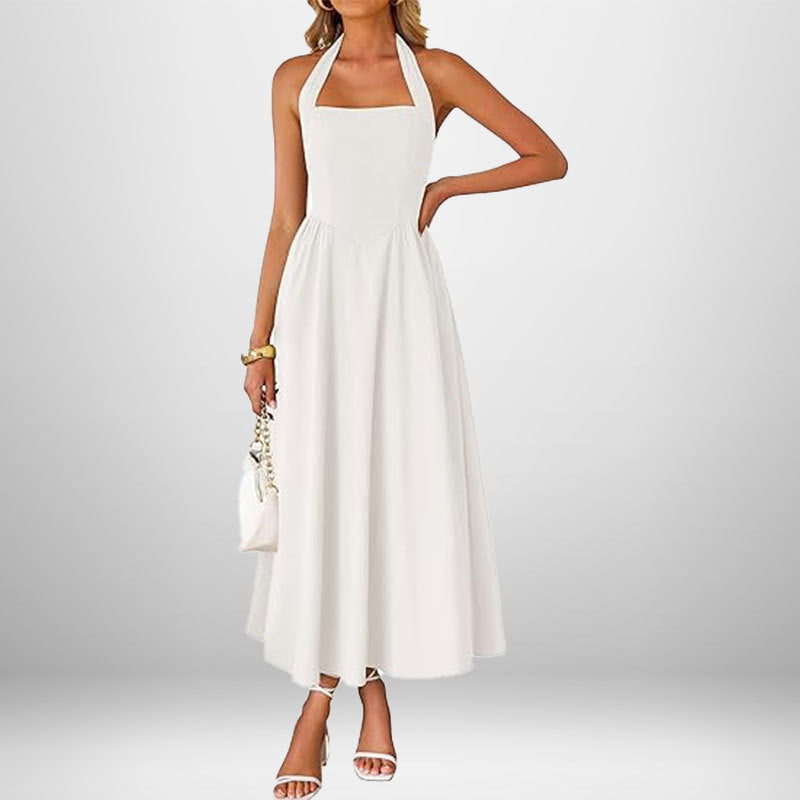 Rosemary | Halter Neck Sleeveless dress