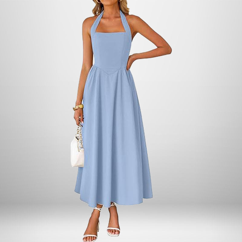 Rosemary | Halter Neck Sleeveless dress