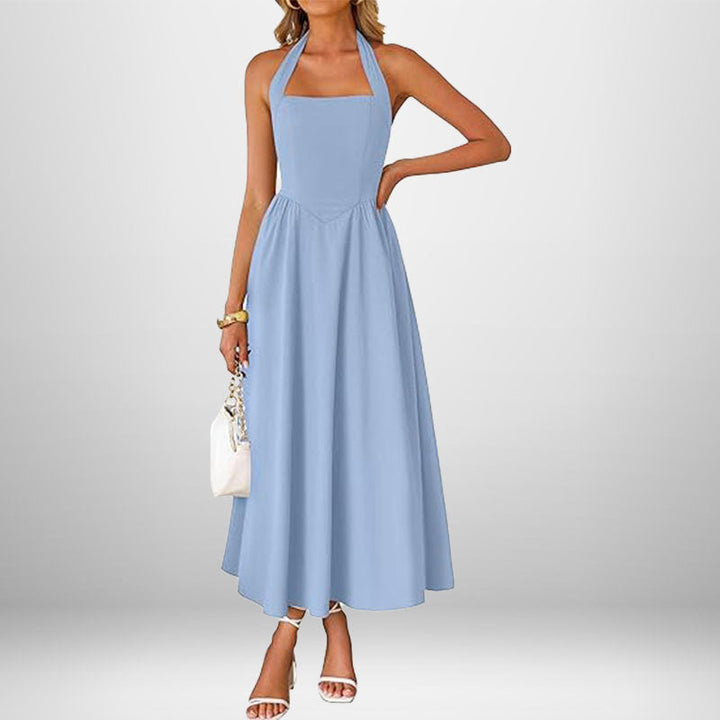Rosemary | Halter Neck Sleeveless dress