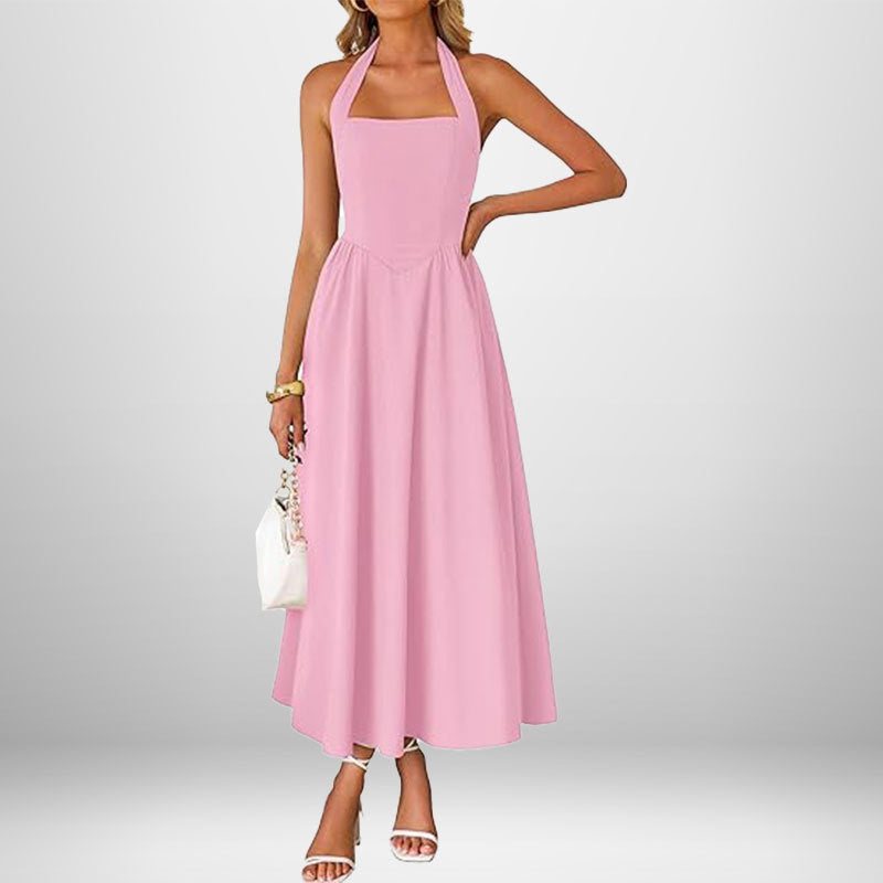 Rosemary | Halter Neck Sleeveless dress