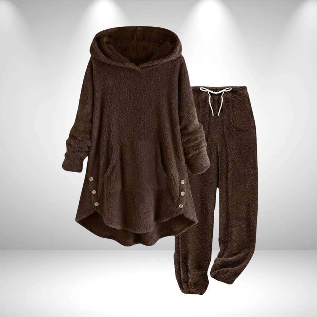 Cressy| Ultra-Plush Tunic Lounge Set – Winter Warmth Edition