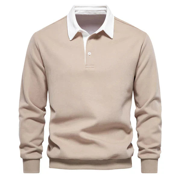 Sem | Long-Sleeve Polo Sweater