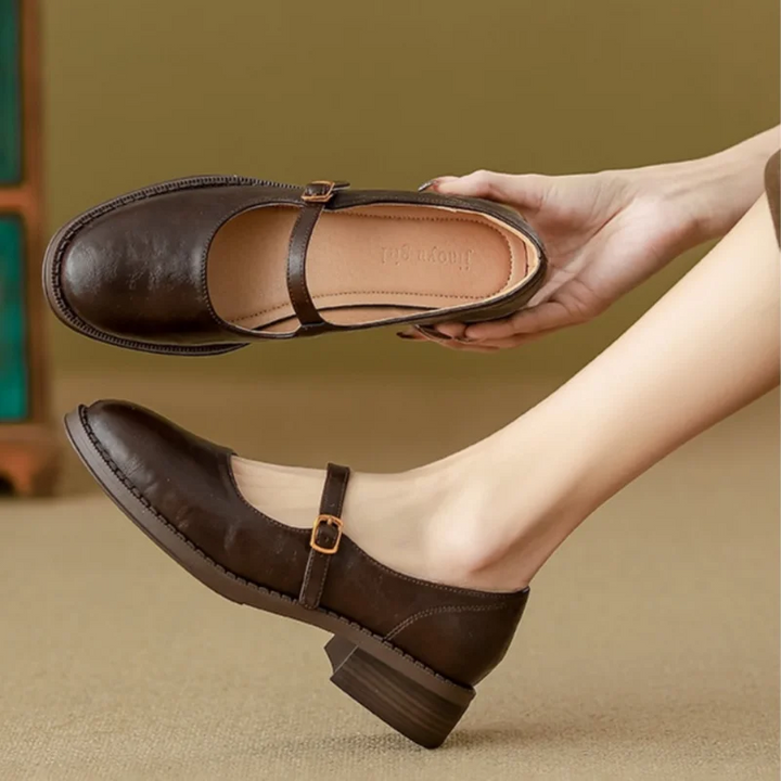 Classic | Comfort Mary Janes Made Of Leather