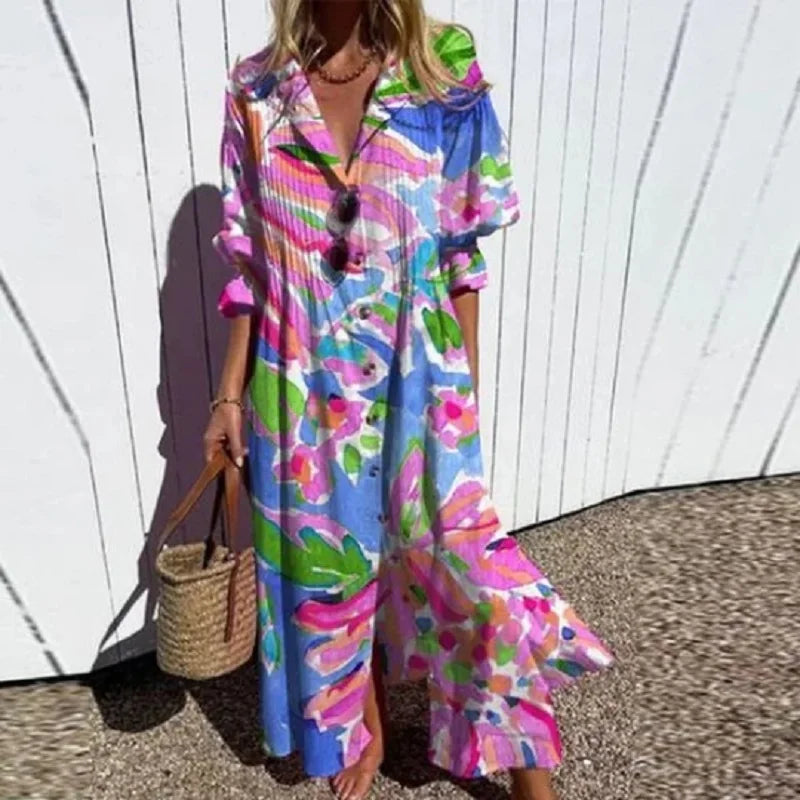 Melissa | Chic Boho Maxi Dress