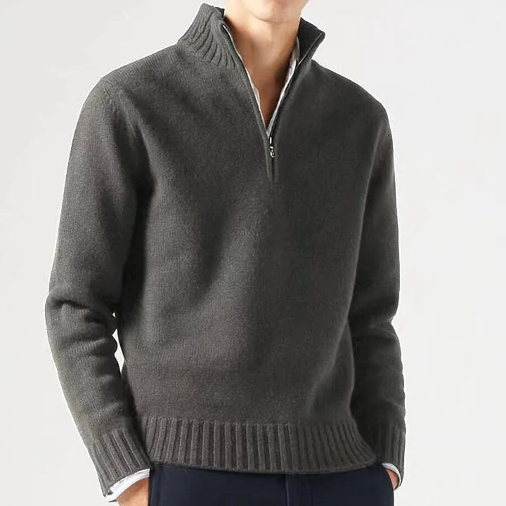 Miles | Luxe Half-Zip Sweater