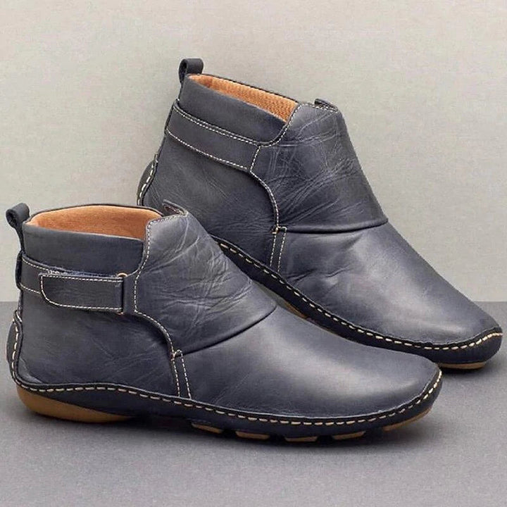Women's Autumn Ankle Boots with Side Strap Detail 2
