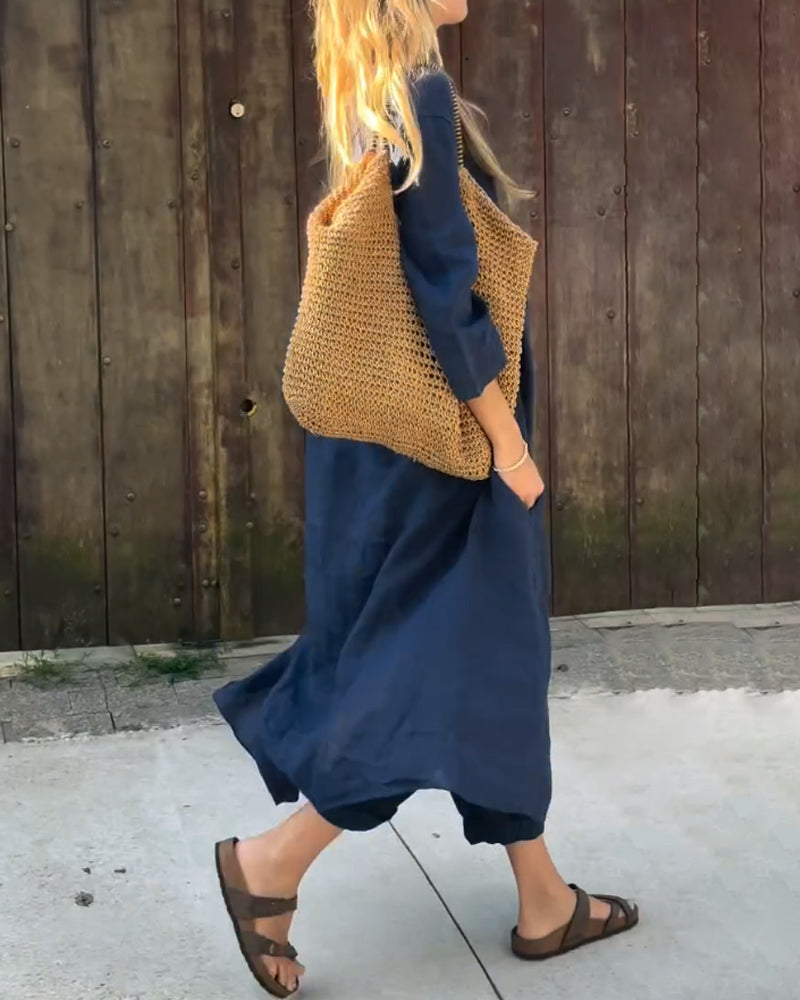 Carolyn Chic and Comfortable Set | Coordinated Top and Relaxed-Fit Bottoms