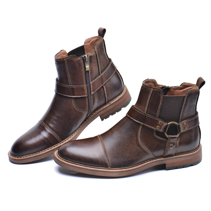Hudson | Heritage Leather Boots